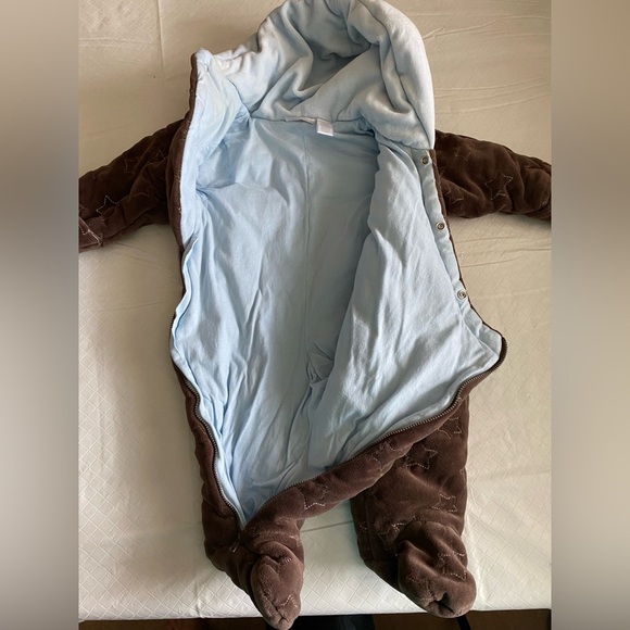 First impressions, infant quilted, hooded, snowsuit pram bunting winter … - Picture 3 of 8